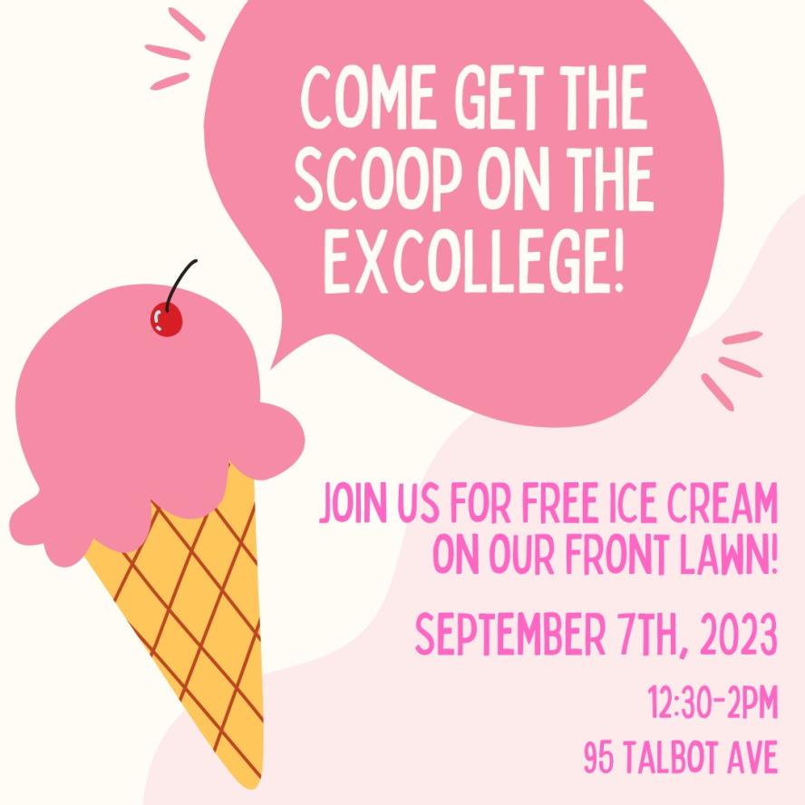 ExCollege Ice Cream Social