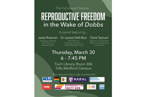 At the ExCollege’s first-ever event exploring reproductive rights, hear from lawyers, healthcare providers, and educators in a panel format.